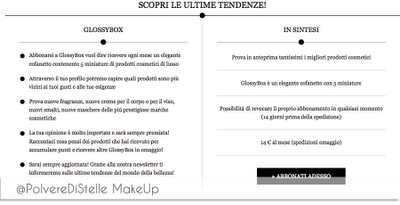 Lancio ufficiale Glossybox.it