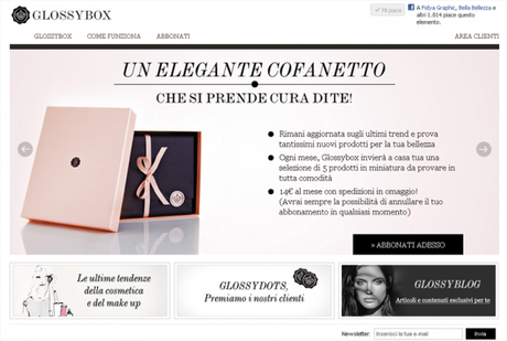 Ufficiale: GlossyBox è ATTIVO!