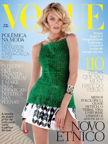 MAGAZINE | Candice Swanepoel per Vogue Brasil, Ottobre 2011