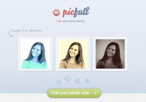 Picfull servizio per applicare filtri alle immagini come Instagram