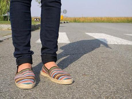 Colorful espadrillas