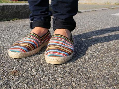 Colorful espadrillas