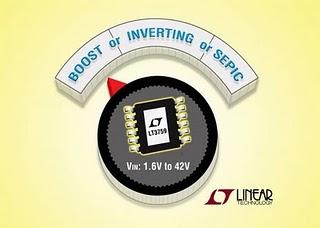 Controller DC/DC in grado di generare tensioni regolate positive o negative