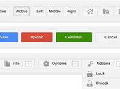 Bottoni stile Google+ supporto Dropdown