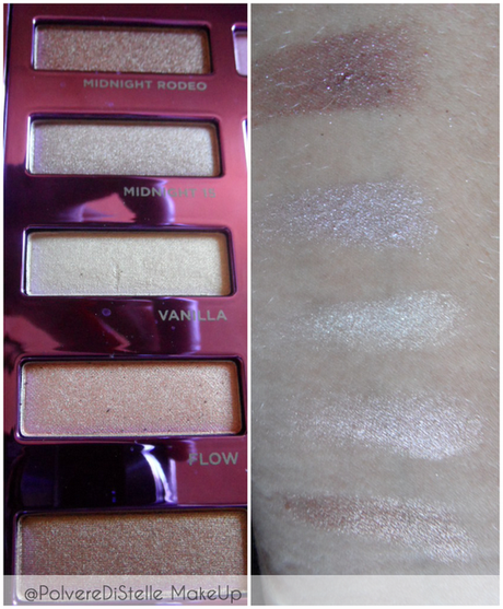 Urban Decay 15 Anniversary Swatches