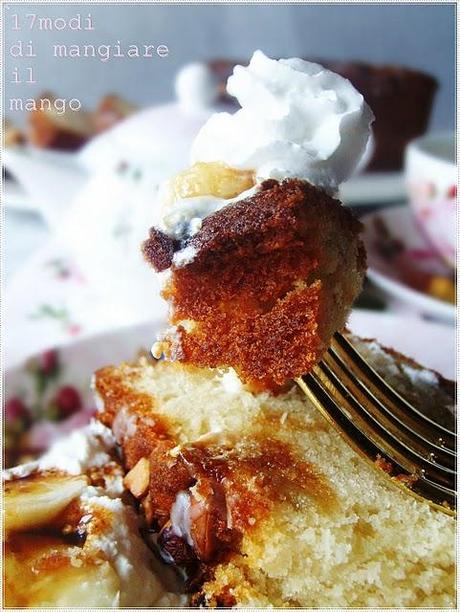 Cake dolce alle banane e pistacchi