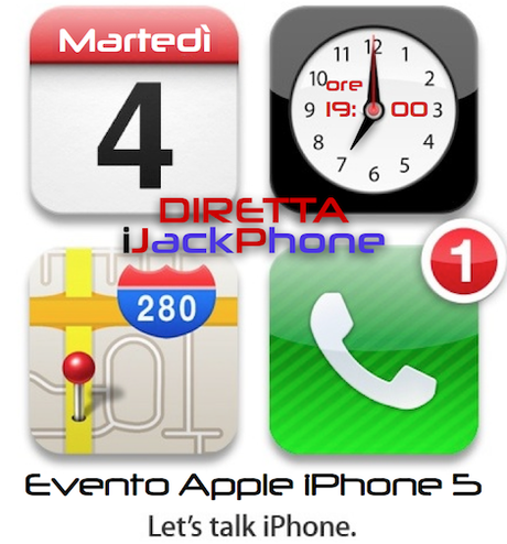 Presentazione iPhone 5 - Let's talk iPhone - La diretta