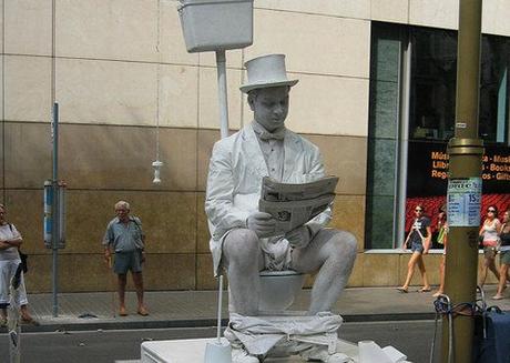 Top 10 statue umane a Las Ramblas, Barcellona (parte 1)