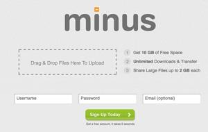Minus, servizio di file sharing simile a Dropbox