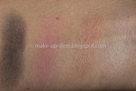 Mac Posh Paradise & Fall Color swatches