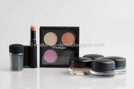 Mac Posh Paradise & Fall Color swatches