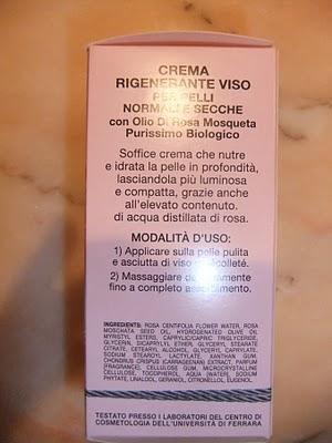 OMINIA BOTANICA Crema Rigenerante Viso con Olio di Rosa Mosqueta