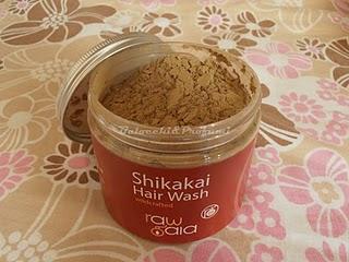 Shikakai hair wash di Raw Gaia: