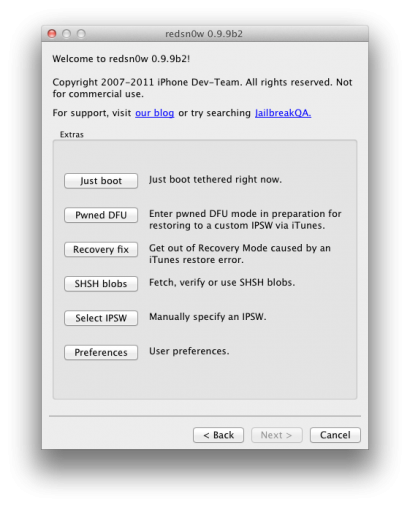 Screen Shot 2011 10 04 at 11.27.17 PM 410x507 Jailbreak iOS 5 GM disponibile con redsn0w redsn0w jailbreak iOS 5 