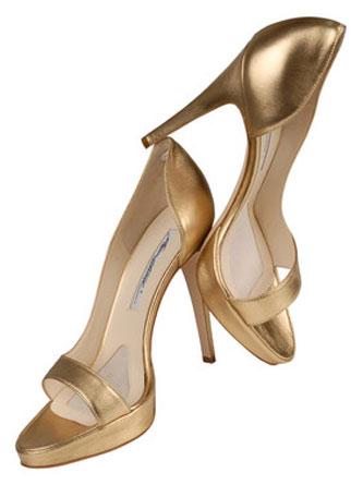 immagini scarpe e scarpette dorate uomo e donna