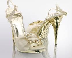 immagini scarpe e scarpette dorate uomo e donna