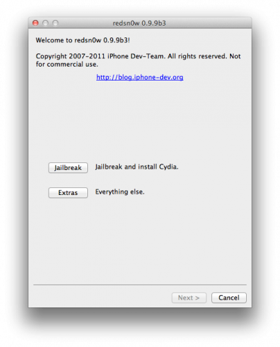 Aggiornamento jailbreak RedSn0w per iOS 5 Gold Master – Download