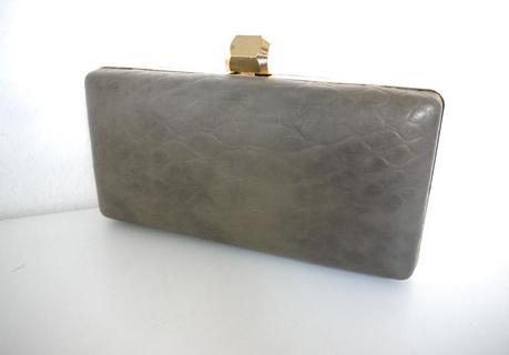 GRAY CLUTCH #NEWSTUFF