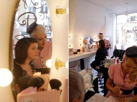 Pink Ladies in The Powder Room