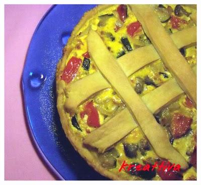 Crostata di verdure miste