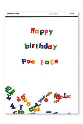 Happy Fucking Birthay Card