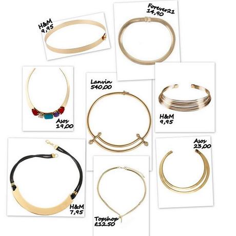 Trend alert: choker/torque necklace