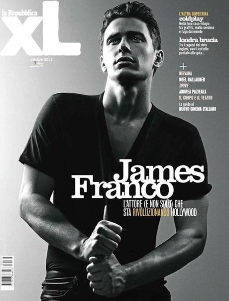 JAMES FRANCO in copertina su 