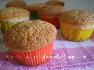 Cupcake di base al naturale molto leggero