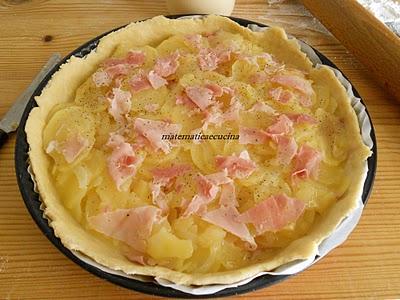 Crostata di Patate e Prosciutto Cotto