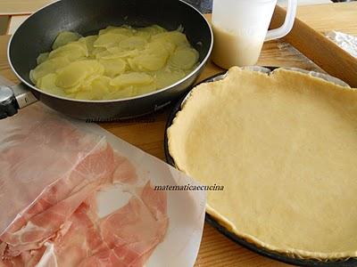 Crostata di Patate e Prosciutto Cotto