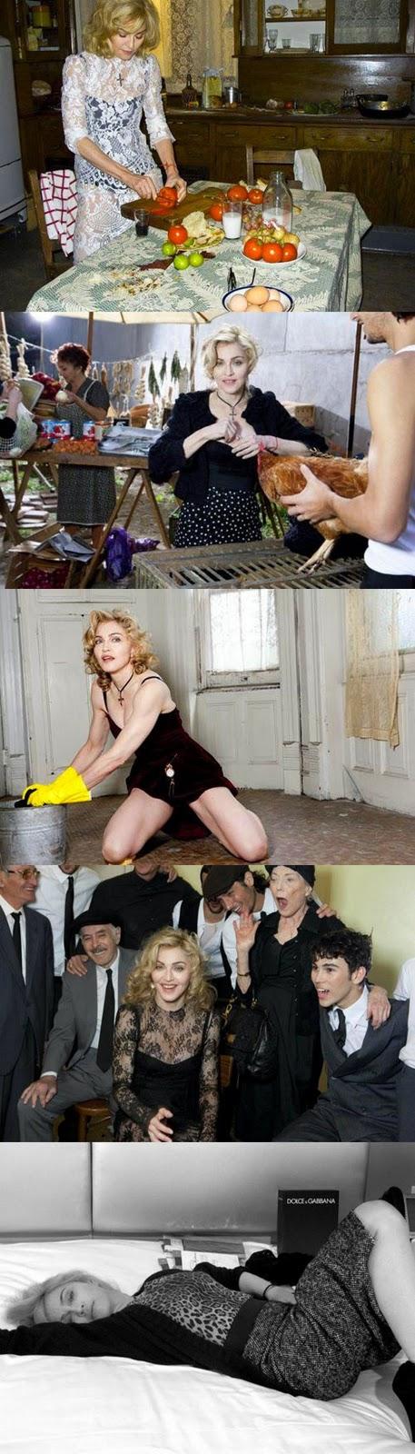 Outtakes inediti targati Dolce & Gabbana per Madonna