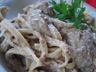 Tagliatelle alla crema di funghi