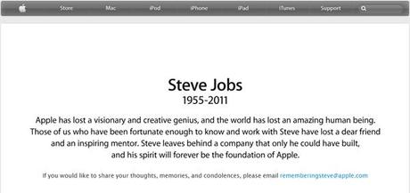 Apple Remembering Steve Jobs