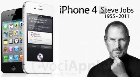 morto steve iphone 4s onore jobs