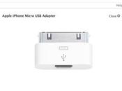 iPhone iPod Touch Adattatore MicroUSB ricaricare iDevice caricabatterie universale