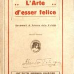 L’arte di essere felici 1931-Igiene dello spirito anni ’30