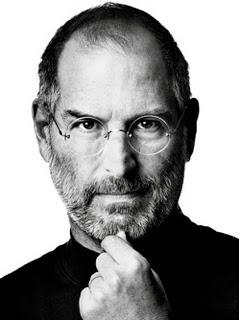 Steve Jobs e la sua mela.