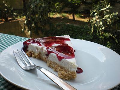 Torta fredda con Amarene e Frutti di Bosco