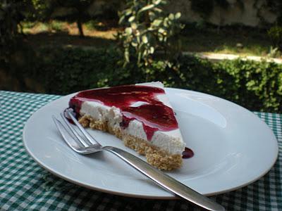 Torta fredda con Amarene e Frutti di Bosco