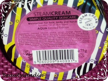 Steam Cream, la crema a vapore per viso, mani e corpo !