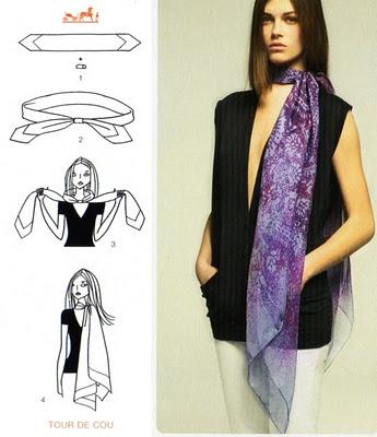 A lezione di foulard, direttamente da Hermes (parte II)