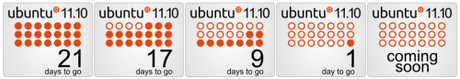 Ubuntu 11.10: il banner di countdown è stato scelto