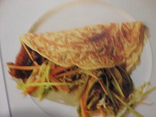 CREPES INTEGRALE CON VERDURE