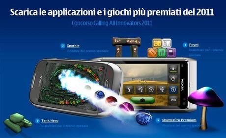 Scarica le applicazioni e i giochi più premiati del 2011