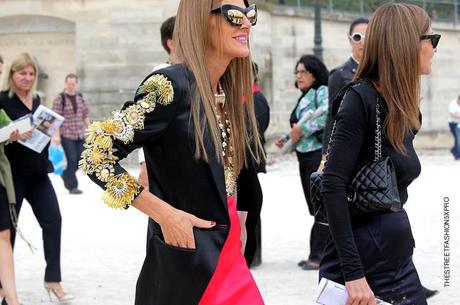 In the Street...Paris Fashion Week...Anna