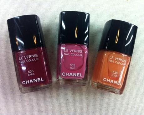 New Spring Chanel Nail Polish 2012!