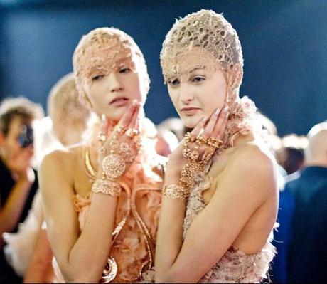 Alexander McQueen SS2012 Backstage