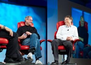 Tutti rendono omaggio ad un grande uomo: Steve Jobs
