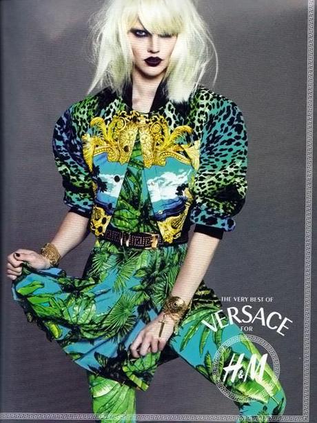 I Primi Scatti della Campagna Pubbliciataria Versace per H