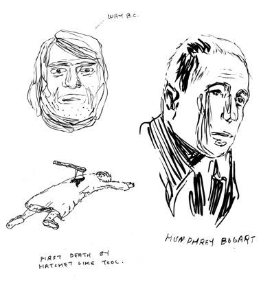 Drawings by Mike Mills